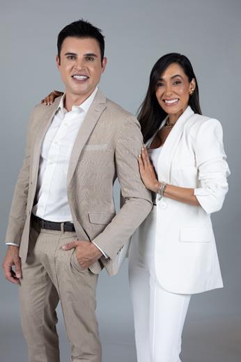 Daniel Coimbra e Larissa Oliveira
