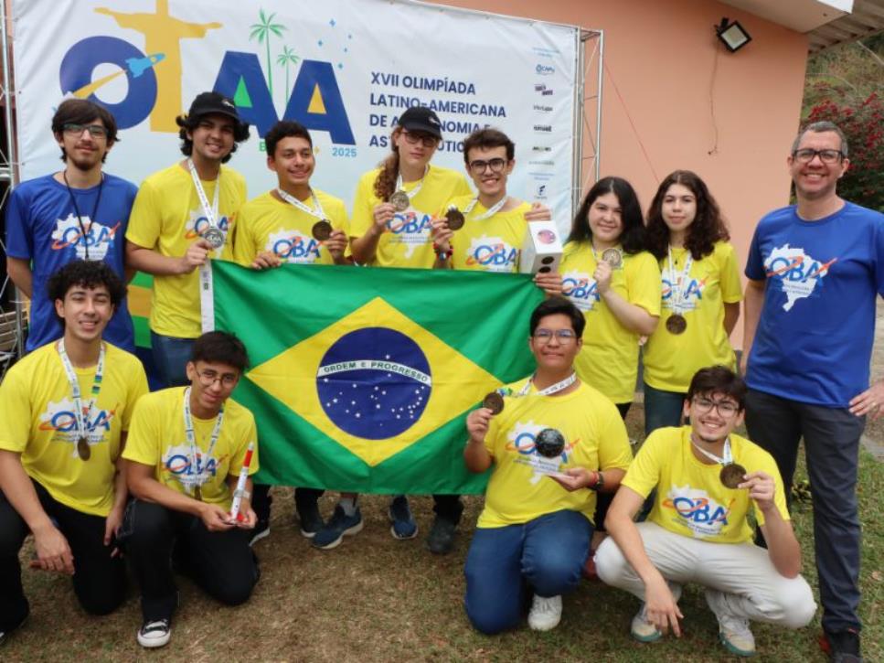 Time Brasil - 9 medalhas de ouro e 1 de prata